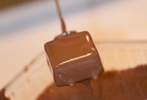 Mindful chocola eten