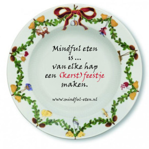 kerst mindful eten